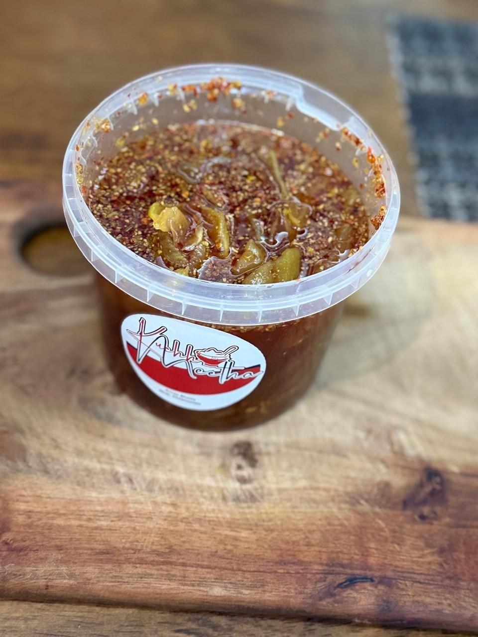 Sweet and Spicy Mango Pickle